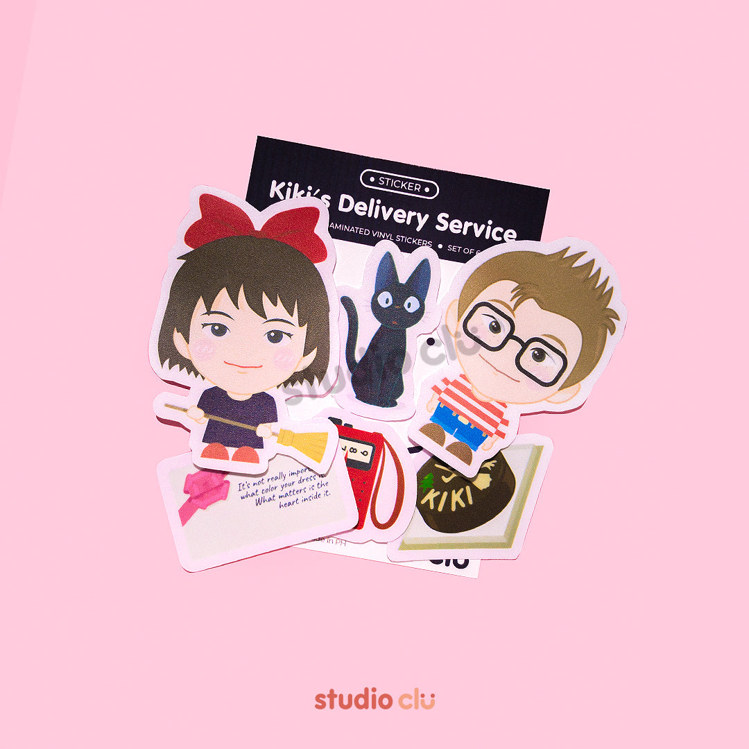 Ghibli Fan Art Waterproof Sticker Set