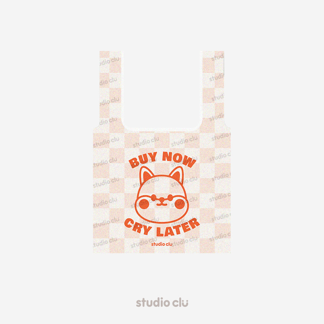 Peach Dog & Mango Cat Foldable Eco Bag