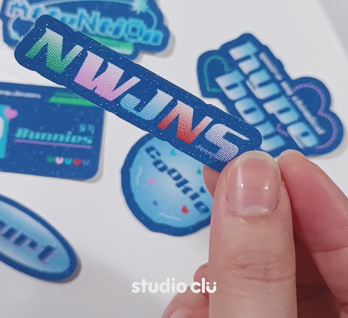 NewJeans KPOP Fan Art Waterproof Sticker Set – studio clu